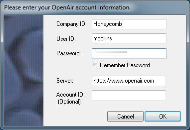 Using OpenAir Projects Connector 10 Using OpenAir Projects Connector You can use OpenAir Projects Connector to exchange project and resource information between Microsoft Project and OpenAir and to