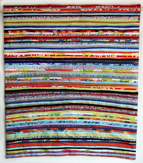 The Simplest Way to Make a Stunning Quilt Using Jelly Rolls You ll be able to make this scrappy stripy quilt top in just a few hours and you ll be surprised just how pretty it is.