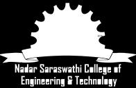NADAR SARASWATHI COLLEGE OF ENGINEERING AND TECHNOLOGY THENI CE 6711 - COMPUTER AIDED DESIGN &