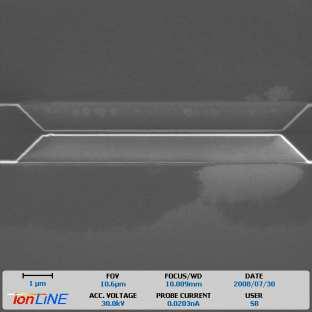ionline new capabilities confirmed So you really can Apply an ion beam processing step