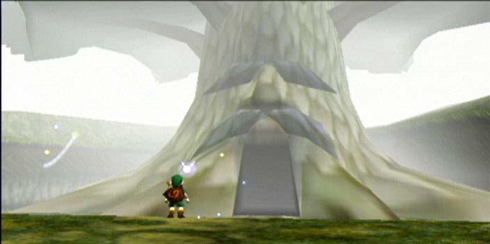 Scope vs. Focus Screen shot from the Legend of Zelda: Ocarina of Time.