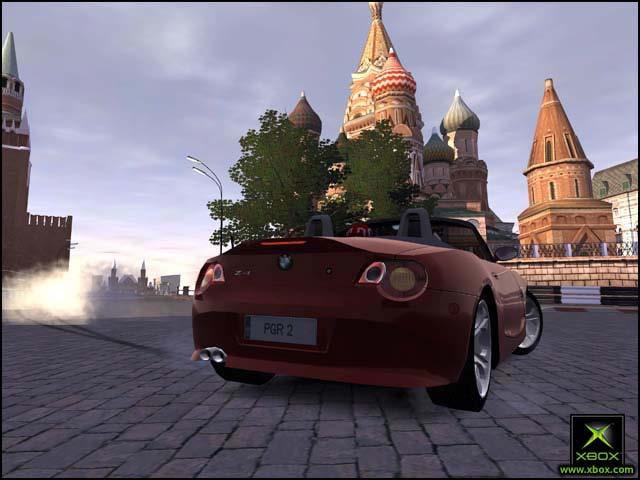 Realism vs. Understandability Screen shot from Project Gotham Racing 2.
