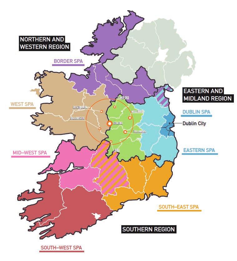 Athlone 2040 Enabling a Successful Midlands Region 6.5 Athlone 2040: More than an Other Urban Area It is noted that the Draft NPF alludes to better strategic planning for other urban areas.