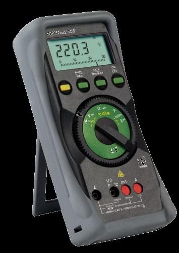 Multimeters Rish Multi 15S 3 3 / 4 Place digital multimeter, resolution of 3,100 counts Frequency, resistance, capacitance, continuity