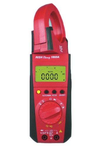 Clamp Meter RISH Clamp 300A Basic Accuracy 0.25% Large jaw opening of 44 mm Jaw opening trigger at the rear side, Easier operation.