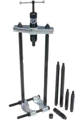 HYDRAULIC GEAR KITS - Twin/ Triple Leg & Separator 900 Hydraulic Separator Kit Versatile tool where a long reach is required to draw a bearing from a shaft Also available without hydraulic ram as kit