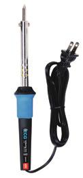 Includes safety stand, soldering iron and conical needle tip. JT011 J025 25 25 Watt Corded Soldering Iron. UL & C UL approved. Tip temperature +464 F (+240 C.