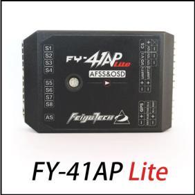 2.3 OSD Video Overlay System Function First Person View (FPV) FY-41AP Lite has an integrated OSD video overlay system that presents critical flight information on the video for easy enjoy FPV, at the