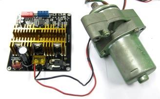 6. This is an example connection of DC motor