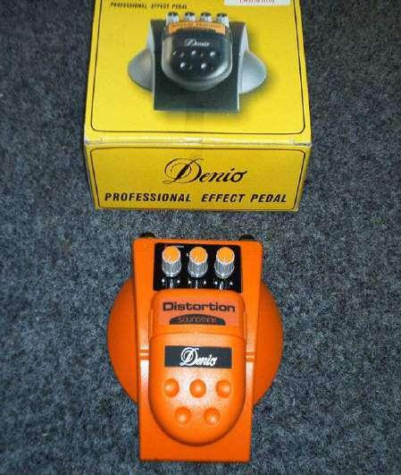 ET68 DISTORTION PEDAL Footswitch with separate controls Battery or