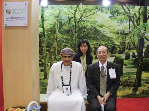 H.E. Dr. Mohammed Bin Hamed Al-Rumhy, Minister of Oil and Gas of Oman (front row, left) Mr. Musab Al-Mahruqi, CEO of Orpic (center) many years, and also by Mr.