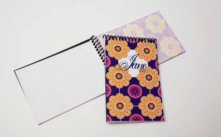 10x10 in size Choose the starting month for your calendar and personalize dates with special occasions Backpack Notepads Sold in sets of four, you can hand Backpack