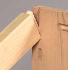 are incorporated into every Kincaid product to allow for normal expansion and contraction of the solid wood components as the humidity changes in your home.