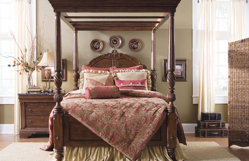 83-137H Laura s Poster Bed Headboard 83-137F Laura s Poster Bed