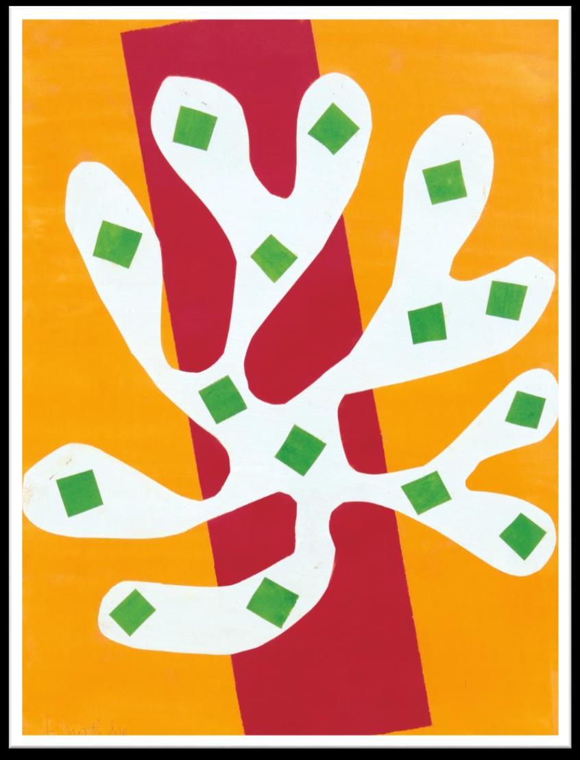 negatives. Matisse used both pieces in his work.