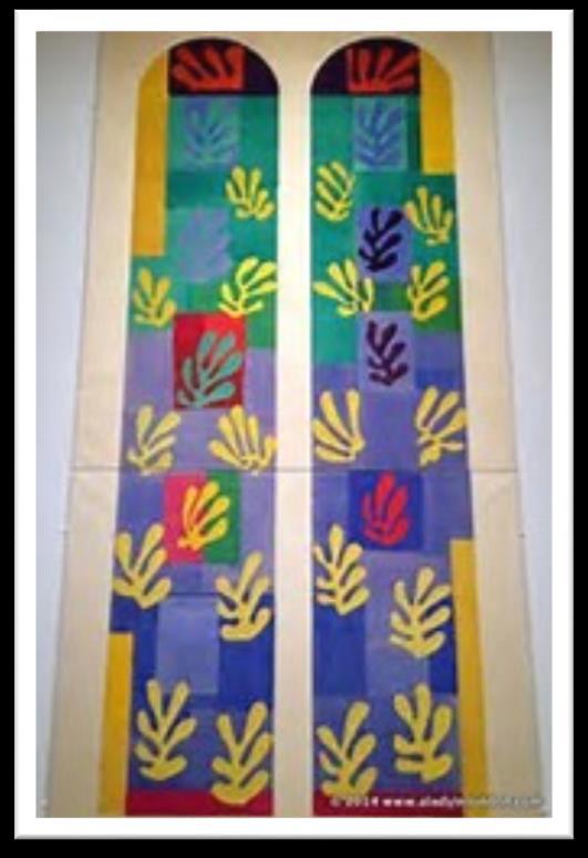 Matisse s final project was the full design of The Chapel of the Dominicans in