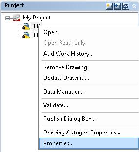 20 Chapter 2 Create a Project and Organize Drawings 2 In the Drawing Properties dialog box, enter the following information: To the right of Area, enter 51.