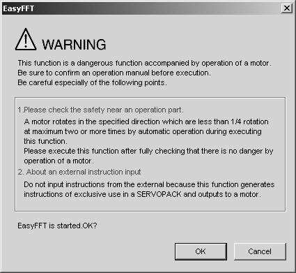 6 Utility Functions (Fn ) (2) Operating Procedure Use the following procedure. 1. In the SigmaWin+ main window, click Setup - EasyFFT.