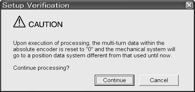 A verification message will appear confirming if you want to continue although the coordinate system will change.