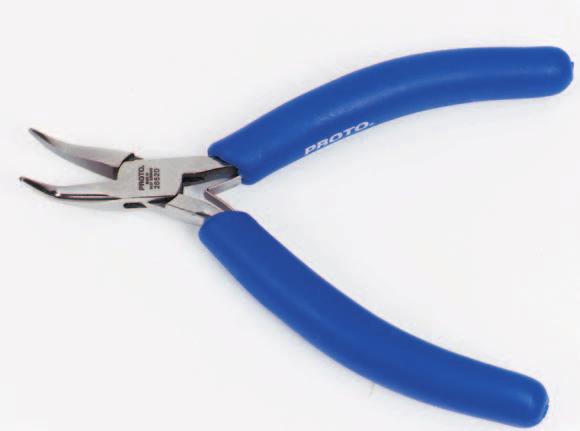ELECTRONIC PLIERS Flush Semi-Flush Standard CHAIN NOSE PLIERS A B C D 2850 Serrated Jaws 4 3 4".354.236.866 2860 Serrated Jaws 5 3 4".433.295.