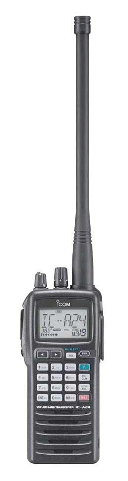 INSTRUCTION MANUAL VHF AIR BAND TRANSCEIVER ia24 ia6 This device complies with Part 15 of the FCC Rules.