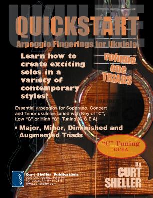 QuickStart - Scale Fingerings for Ukulele - Vol I - C Tuning QuickStart - Scale Fingerings for Ukulele - Vol I - D Tuning For Soprano, Concert and Tenor ukuleles. Six essential scales for ukulele.