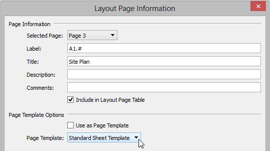 Chief Architect X8 User s Guide 4. Select Tools> Layout> Edit Page Information. Specify the Label as "A1.#".