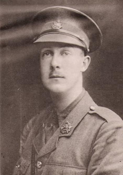 LIEUTENANT CHARLES ROLLO COOCH Anno Aetatis 21. Charles Rollo Cooch, son of Major CEH Cooch, of The Border Regiment, was born in Leamington, 3 rd October, 1894.