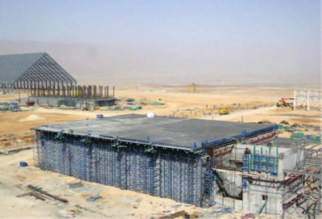 Petrochemistry Erection of steel structures;