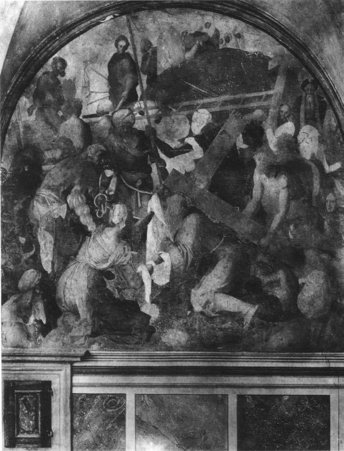 Pontormo and Bronzino 83 FIGURE 7 Pontormo. The Way to Calvary, 1525-26. Fresco.