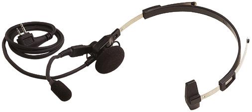 53863 Earpiece with Microphone Fits over ear for clear reception even in noisy areas.