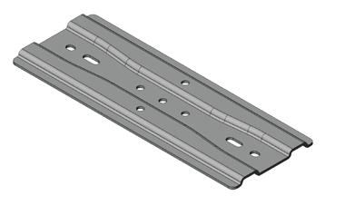 CABLE RUNWAY MOUNTING PRODUCTS Parallel Mounting Perpendicular Mounting 3 (80 mm) Channel Rack-To-Runway Mounting Plate Secures Cable Runway to the top of Standard and Universal Racks.