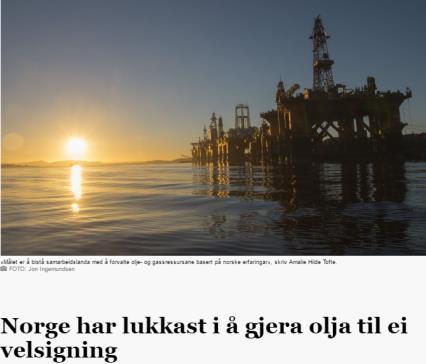 region 4) 15 000 jobs in NW coast, Norway 5) 15 000 jobs in Trøndelag