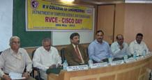 K N Raja Rao expressed that the facility of setting up of a Lab by Cisco needs to be effectively utilized by the students. Dr.