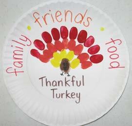 Thankful Turkey Content Area Fine motor: Manipulative Movement Gross motor: Locomotor Skills Literacy: Vocabulary, Oral Expression, Written Expression Science: Life Processes Social Studies: