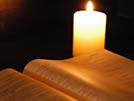 LIGHT OF THE SCRIPTURES At the reading of the Holy Bible, candles are held by two deacons The Gospel s light fills the universe The Gospel is man s lamp and the light of