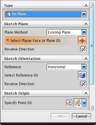 Drawing in NX NX, like most modern PLM tools, is feature-based. That means you build up a component from a set of features that are added in sequence.
