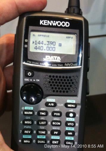 DUPLEX OPERATION - HANDHELDS Best supported handheld is the Kenwood TH- D72 Other radios available, but out of