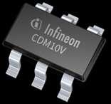 The CDM10Vxxx family of fully integrated 0-10 V dimming interface ICs comes all in 6pin SOT packages to cover space requirements on small PCBs.