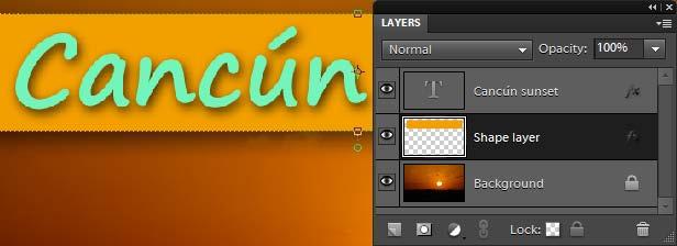 You can hide and show a layer by clicking the eye icon next to the layer in the Layers panel. When you achieve the results you want, you can merge two layers, making them a single layer.