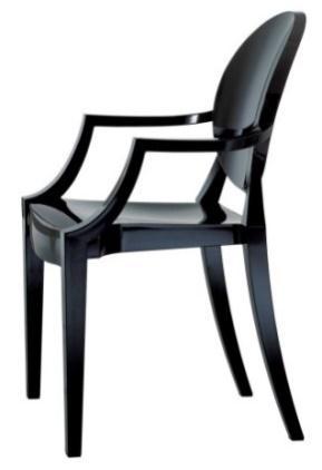 CODE: BC05 (White) BC06 (Black) Acrylic Ghost Chair SALE PRICE: