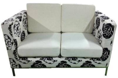 seating and metal structure INVENTORY: 2 White / 2 Orange/ 2 White floral OPTION: