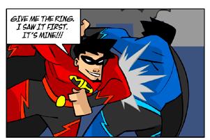 Motion Comic The Adventures of the Masked Hero Agape: Episode #8 Panel