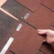 Tiles can be trimmed to size using a Stanley knife.