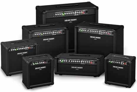 VIRTUBE Two-Channel Guitar Amplifiers with hi-quality FX*, VTC Tube Modeling and Original BUGERA Speakers Powerful 2-channel guitar amplifiers with authentic VTC Tube Modeling: VT15FX 15-Watts,