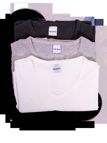 V-NECK unisex t-shirt 160gm Manufactured from 100%