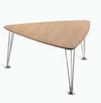 4% Birch (wood) 34.7% Plywood TMOCRND0660WHM Composition round coffee table 44% Recycled Content 36.8% MFC 63.2% Steel 20.