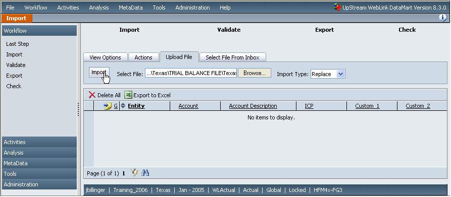 Quick Load Guide Step 3: Importing Trial Balance Step 3.