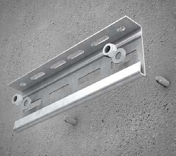 1 Wall mounting with bracket KWLL To install the bracket KWLL use a dowel such as e.g. SD 8/30*.