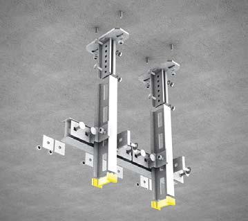 Support systems Heavy-duty Installation instruction for support systems of wire-mesh cable trays, cable trays,